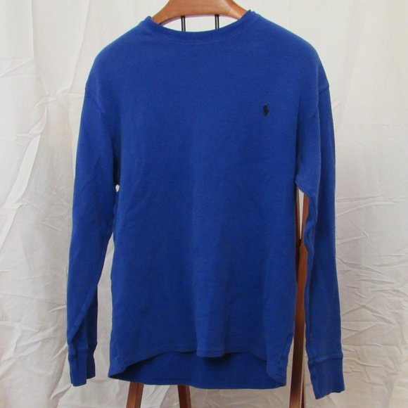 Polo Ralph Lauren Other - Ralph Lauren Polo Blue Pajama Top Sleep Shirt XL Waffle Weave Thermal